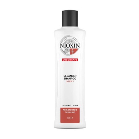 Nioxin Cleanser Shampoo System 4 for Colored Treated Hair with Progressed Thinning