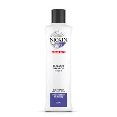 Nioxin Cleanser Shampoo System 6 for Chemically Treated Hair with Progressed Thinning