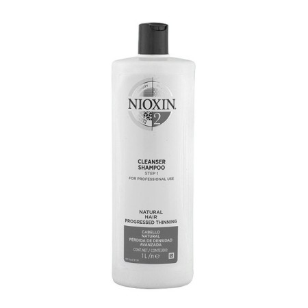 Nioxin Cleanser Shampoo System 2 for Natural Hair with Progressed Thinning 1000ml