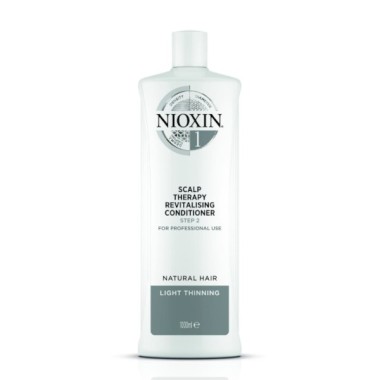 Nioxin Scalp Therapy Conditioner - Σύστημα 1 για φυσικά μαλλιά με ελαφριά αραίωση 1000ml