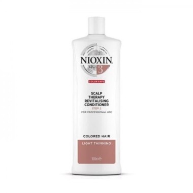 Nioxin Scalp Therapy Conditioner - Σύστημα 3 για βαμμένα μαλλιά με ελαφριά αραίωση 1000ml