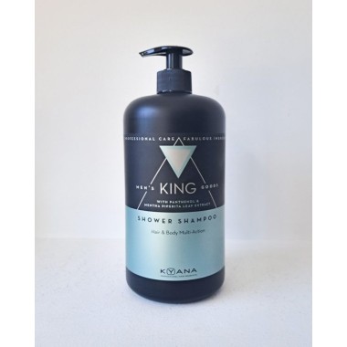 KING shower shampoo 2in1 1000 ml/ Σαμπουάν και αφρόλουρο 2σε1
